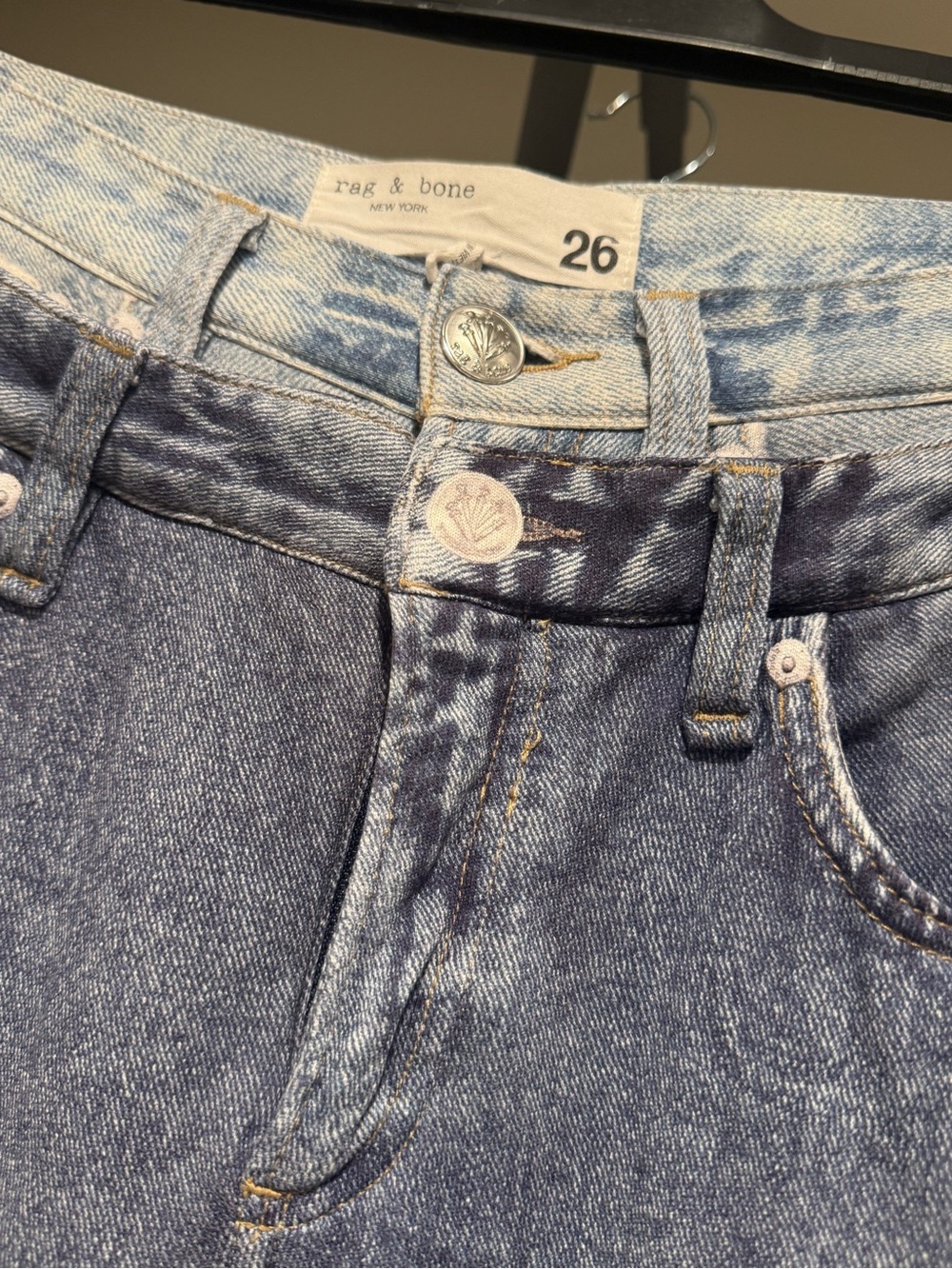 rag & bone Light Blue High-Rise Women's Jeans